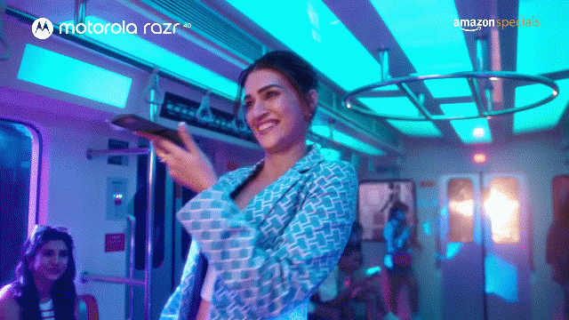 Moto Razr FlipTheScript product tilt campaign moment