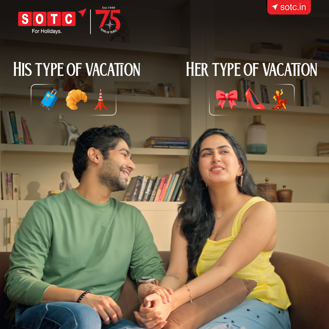 SOTC India's Favourite Travel Partner social asset